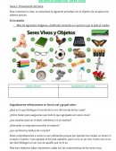 Secuencia didáctica: Seres Vivos