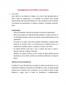 Investigación de lean office y lean service