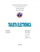 TARJETAS ELECTRONICAS