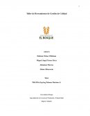 Taller de Herramientas de Gestión de Calidad