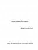 DISTINTAS FORMAS DE PAGO EN VENEZUELA