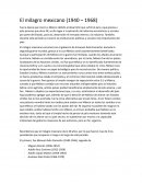 El milagro mexicano (1940 – 1968)