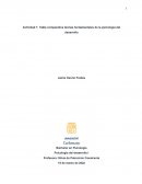 Tabla comparativa teorías fundamentales de la psicología del desarrollo