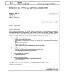 Petición de oferta de aprovisionamiento