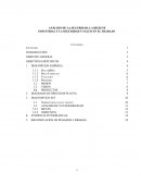Análisis de la seguridad, la higiene industrial y la seguridad y salud en el trabajo