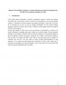 Impacto de las medidas económicas y sociales aplicadas para afrontar la pandemia del COVID-19 en la situación económica de Chile