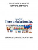 Actividad. Empresa Danone