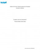 Educación a Distancia “El pasado y futuro de la alimentación”