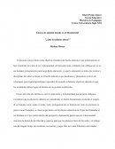 Ensayo de opinión basado en el Documental "¿Qué invadimos ahora?"