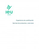 Normas y productos empresa Volkswagen