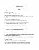 Cuestionario análisis de trazas de aguas y suelos