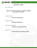 Apoyo a alumnos de secundaria con problemas cognitivos provocados por el covid 19