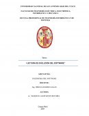 Lectura de evolución del software