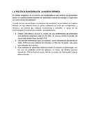 LA POLÍTICA SANITARIA EN LA NUEVA ESPAÑA