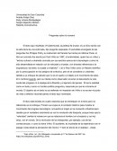 Reseña reconstructiva Preguntas sobre lo humano