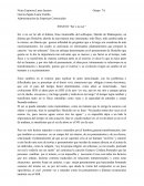 ENSAYO “Ser o no ser “