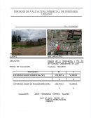 INFORME DE VALUACION COMERCIAL DE INMUEBLE URBANO
