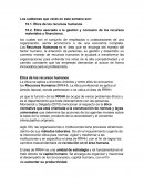 Ética de los recursos humanos