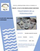 TRASTORNOS DE LA PERSONALIDAD EL RETRATO DE DORIAN GRAY