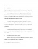 FUENTES DE FINANCIAMIENTO