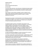 Diagnóstico del grupo: Grado: 2do “A”