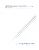 MODELOS Y PRINCIPALES PROGRAMAS DE DESARROLLO EN MÉXICO