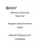 Resumen de libro leído “Moby-Dick”