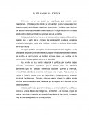 El ser humano y la politica