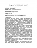 Proyecto biblioteca de la sala