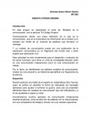 Ensayo de Pelicula Codigo Enigma