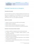 Actividad: Comentario de un climograma