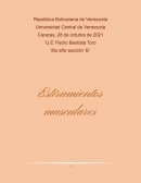 Estiramientos musculares