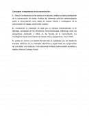 CONCEPTOS E IMPORTANCIA DE LA COMUNICACION