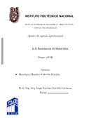 Resistencia de materiales y ejercicios