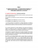 EL COMERCIO INTERNACIONAL, LAS INTEGRACIONES ECONÓMICAS