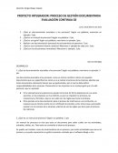 ¿Qué es documentación asociados a los procesos?