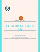 EL club de las 5 de la mañana RESUMEN CREATIVO