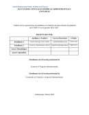 Análisis de las exportaciones de arándanos en el distrito de olmos durante la pandemia del COVID 19 en el periodo 2020 -2021