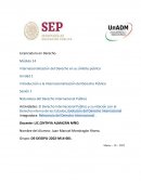 Internacionalización del Derecho en su ámbito público
