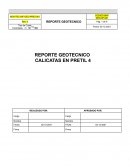 Informe geotecnico calicatas