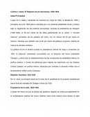 Control 1 sobre: El Régimen de los Sonorense, 1920-1935