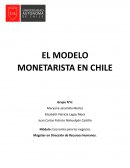 EL MODELO MONETARISTA EN CHILE