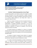 Epistemología genética de Jean Piaget