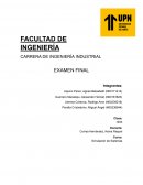 Simulacion de sistemas para optimizar la produccion de chocolates