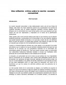 Una reflexión crítica sobre la noción escuela comunidad