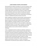 ¿Doing business o manipulating business?