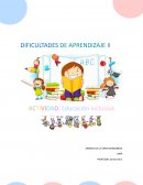 DIFICULTADES DE APRENDIZAJE