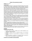 Proyecto "Nos conocemos en el jardín"