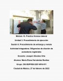 Diligencias de citación de acreedores registrales