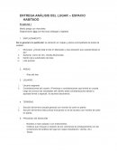 ENTREGA ANÁLISIS DEL LUGAR – ESPACIO HABITADO